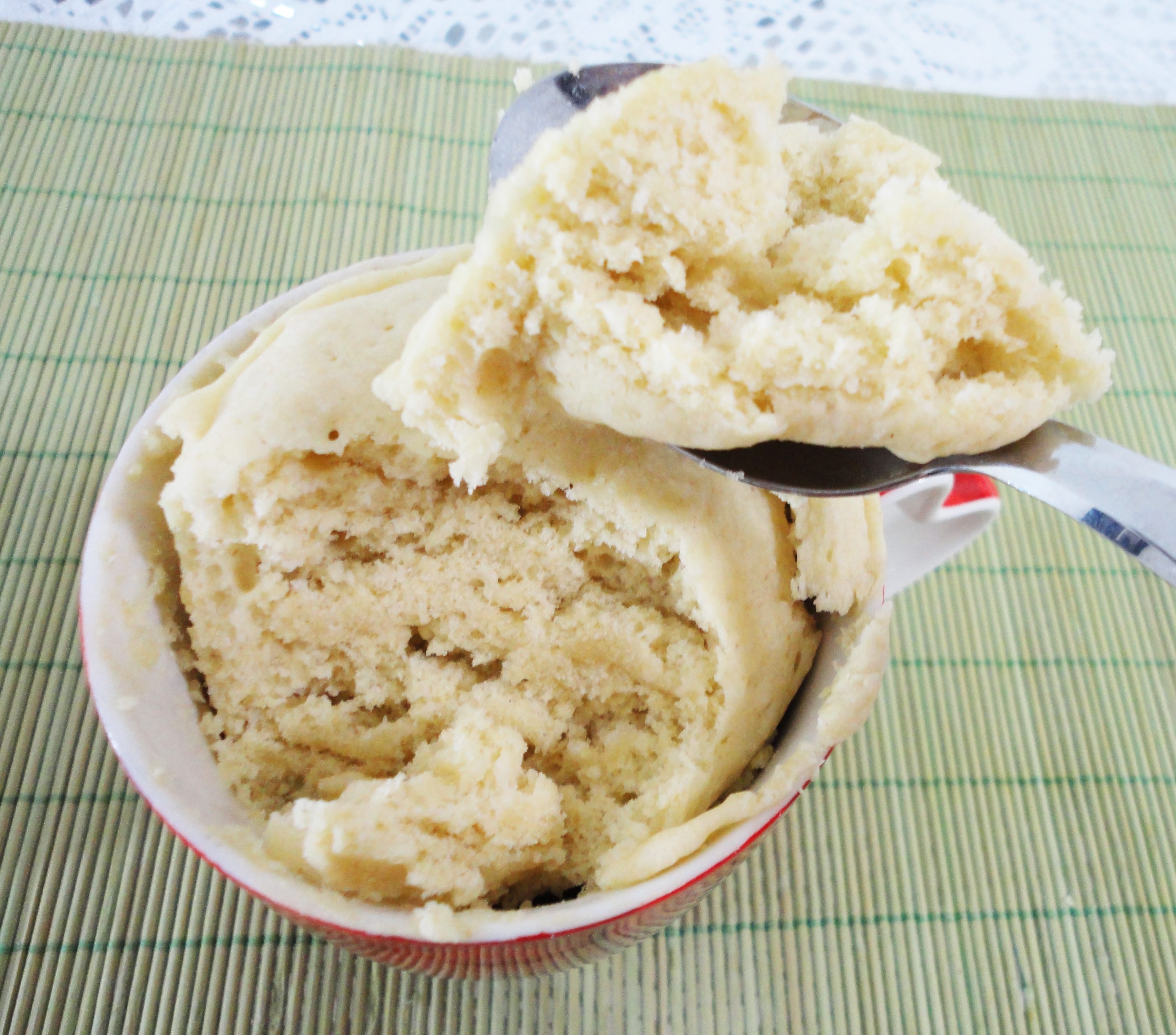 Bolo de caneca Vegan