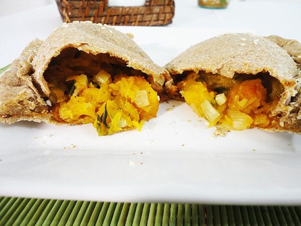 Calzone Integral Vegano