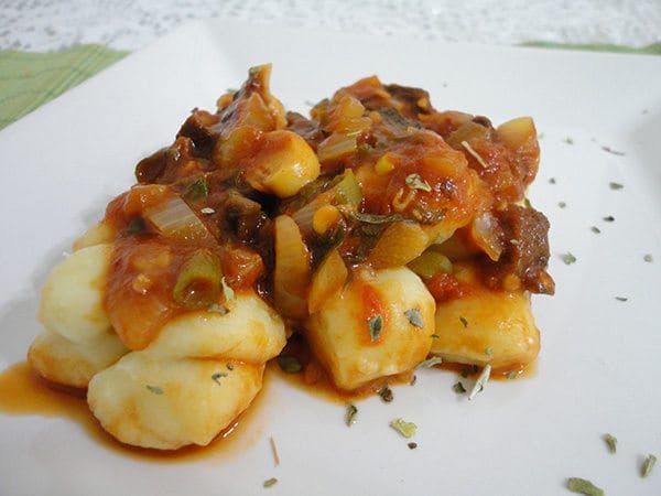 Molho de Cogumelos e Tomates